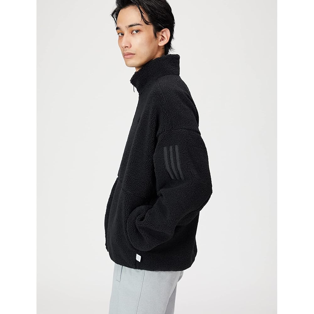 [Adidas] Jersey Top ID 2.0 Badge of Sports Sherpa Jacket WL905 Men's