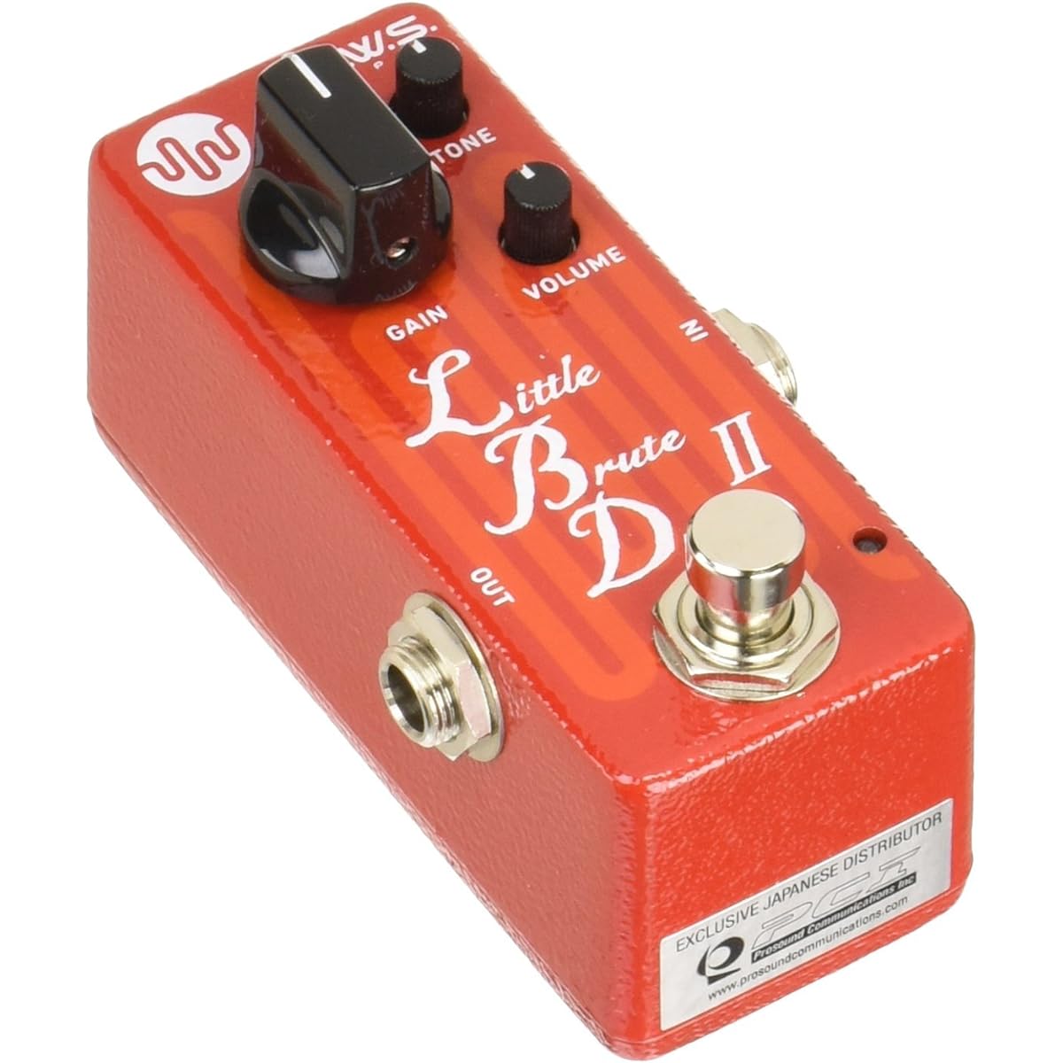 E.W.S Effector Overdrive/Distortion Little Brute Drive 2 (LBDII)