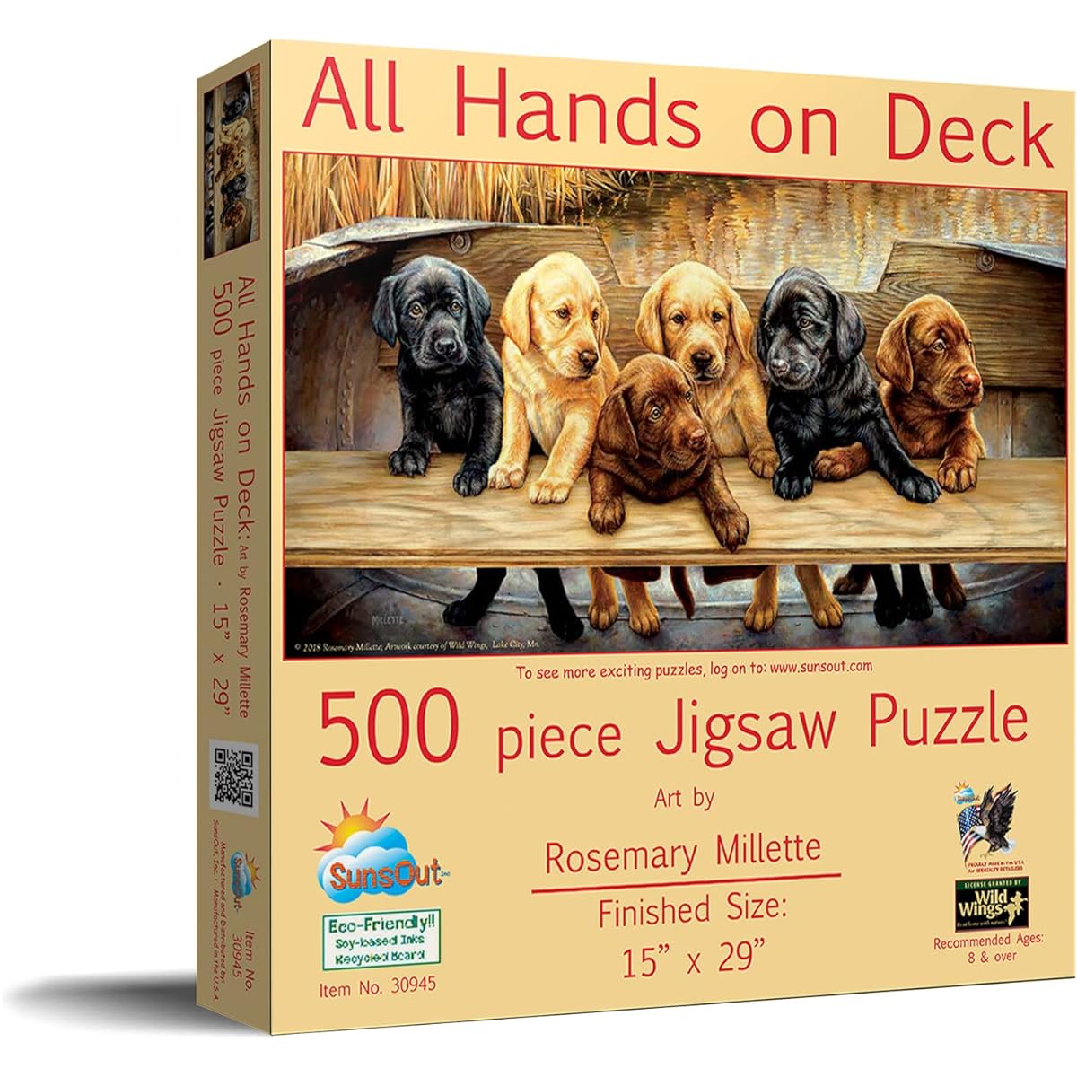 SunsOut Jigsaw Puzzle 500 Piece All Hands on Deck