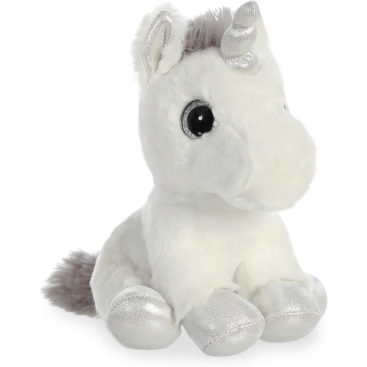 Aurora - Sparkle Tales - 8" Silver Unicorn