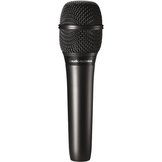 Audio-Technica AT2010 Condenser Microphone XLR Handheld Video Streaming Home Recording Podcast Live DTM Black [Official Japanese Product]