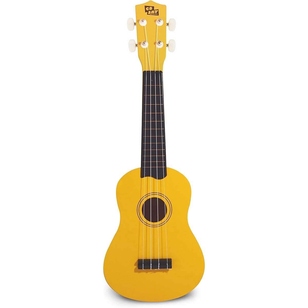 CB SKY Soprano Ukulele 21 inches/53cm for children, beginners, students (yellow)