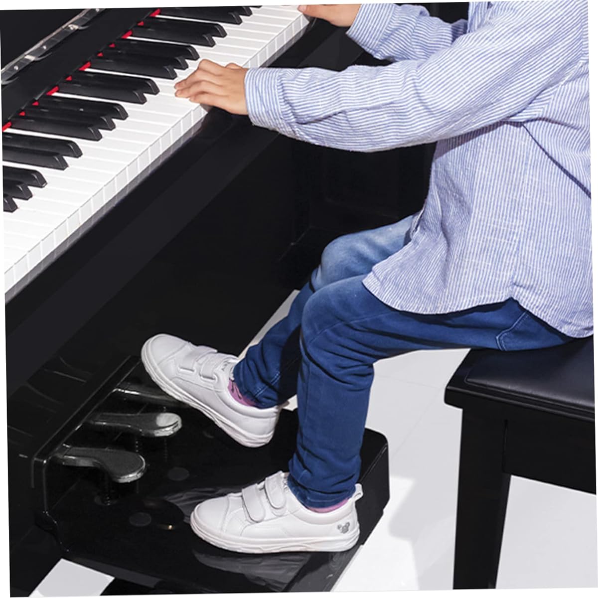 SWOOMEY 1pc Piano Pedal Keyboard Non-Slip Sustain Pedal Sustain Foot Pedal Piano Foot Pedal Damper Pedal Piano Sustain Pedal Damper Sustain Pedal Widen
