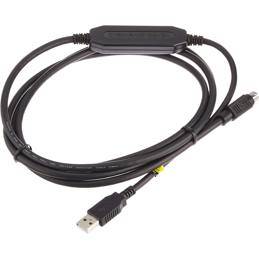 Mitsubishi sequencer compatible interface converter cable DQ-U2