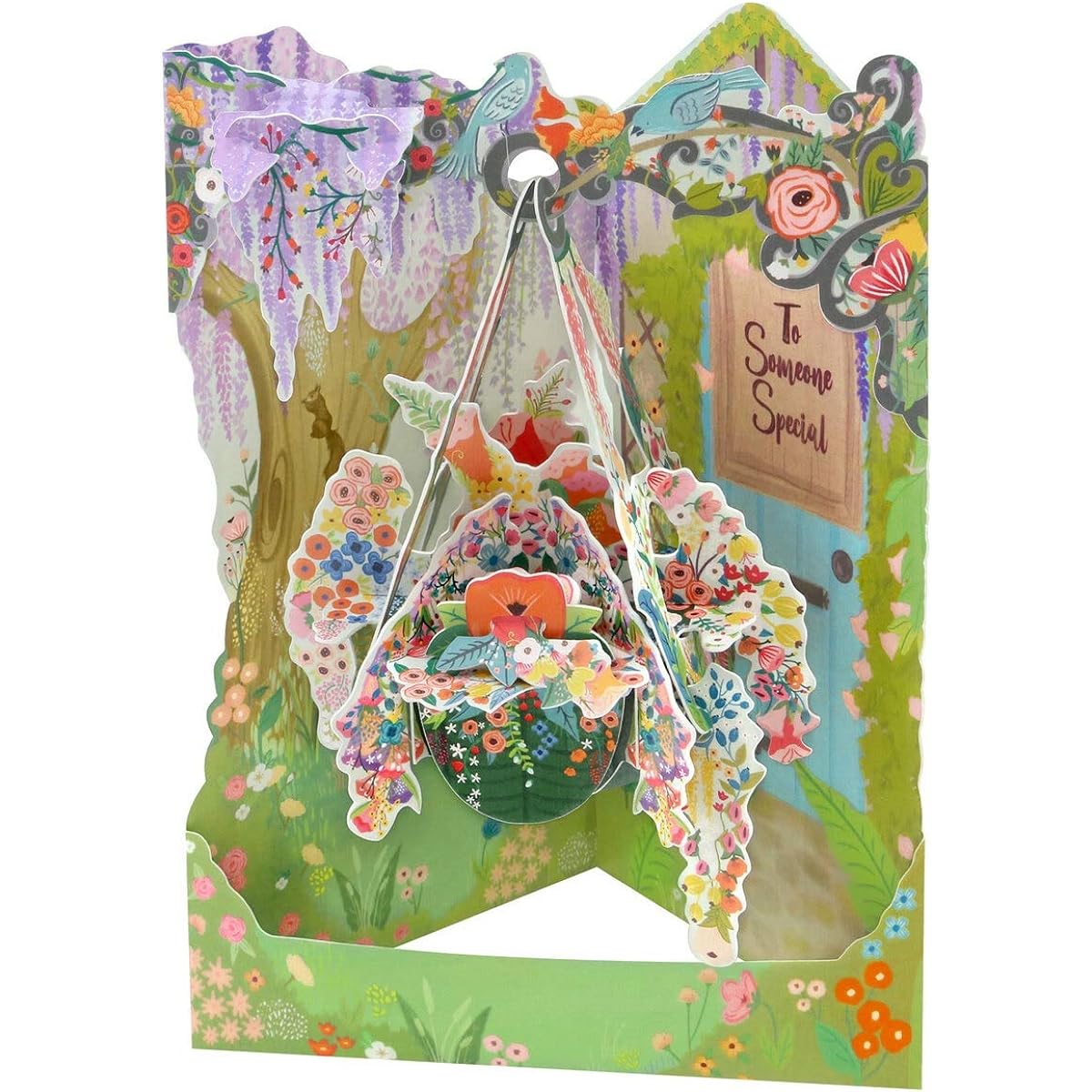Santoro 3D Swing Card Hanging Basket
