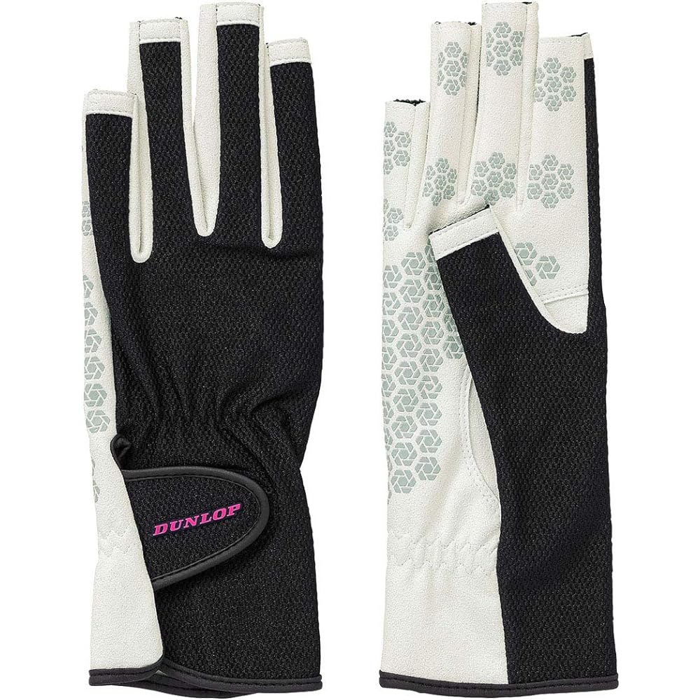 DUNLOP Tennis Gloves Both Hands Set Black (900) TGG0136W