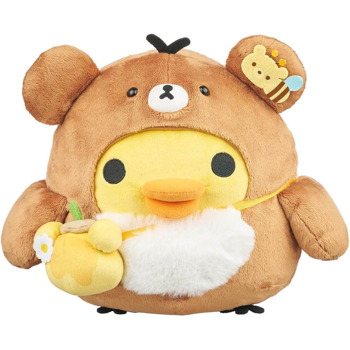 Rilakkuma Kiiroitori San-X Original Chairoikoguma Kigurumi Series Plush Toy 11 inch