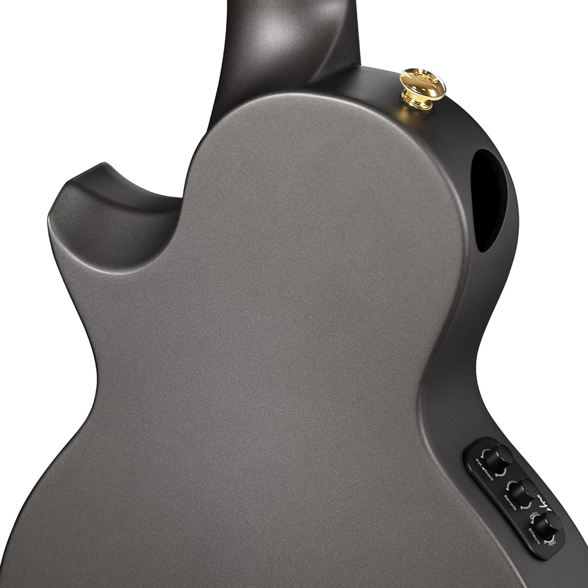 Enya Nova U Pro EQ Ukulele tenor size carbon molded electric ukulele kit with AcousticPlus pickup, accessories: ukulele case, strap, capo, fluorocarbon replacement strings (Black)