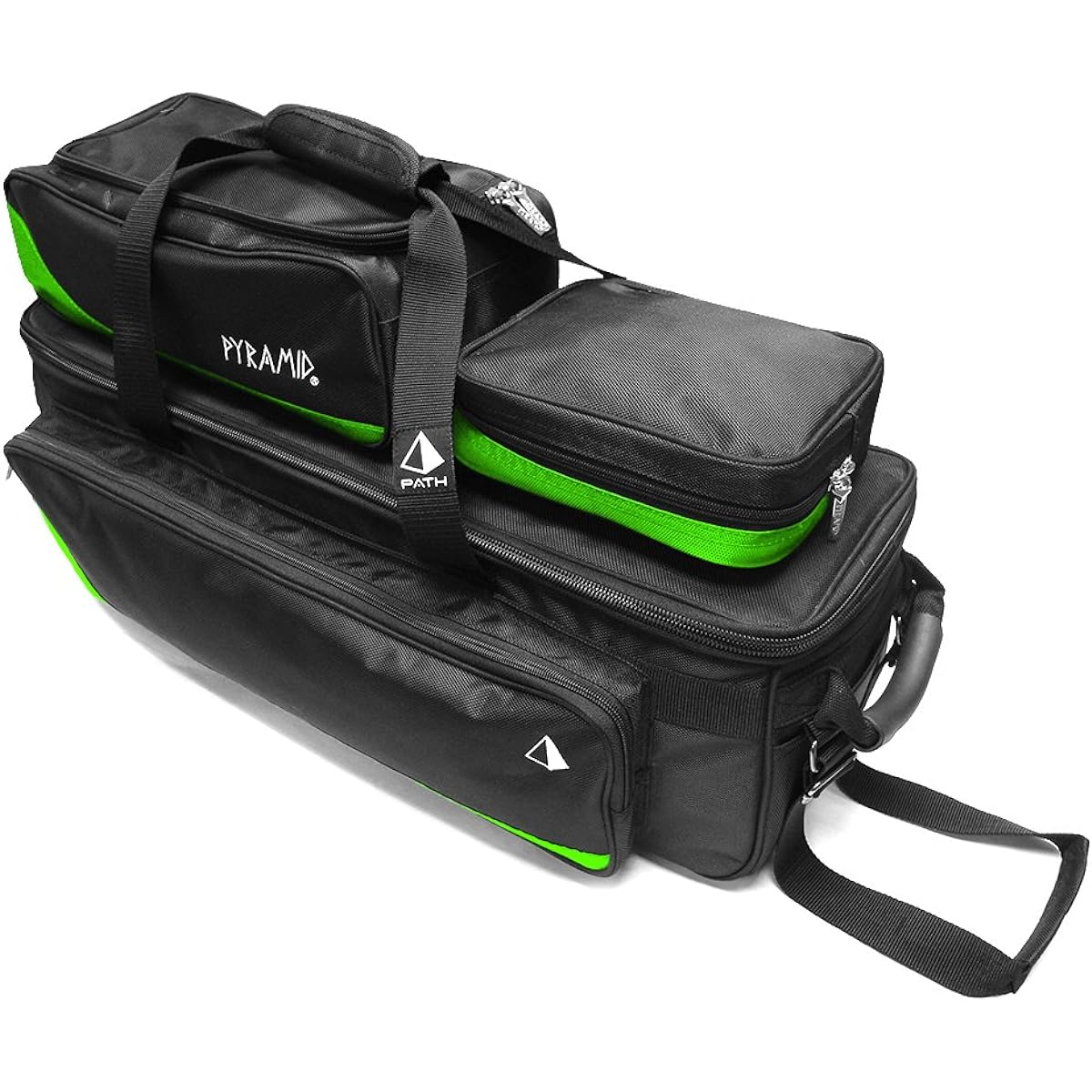 Pyramid Pass Triple Tote Roller Plus Bowling Bag