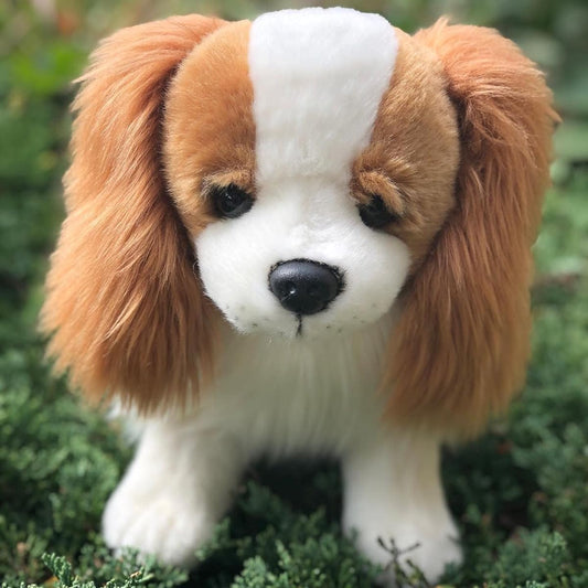 Auswella Plush Puppy Cavalier King Charles Spaniel Stuffed Toy