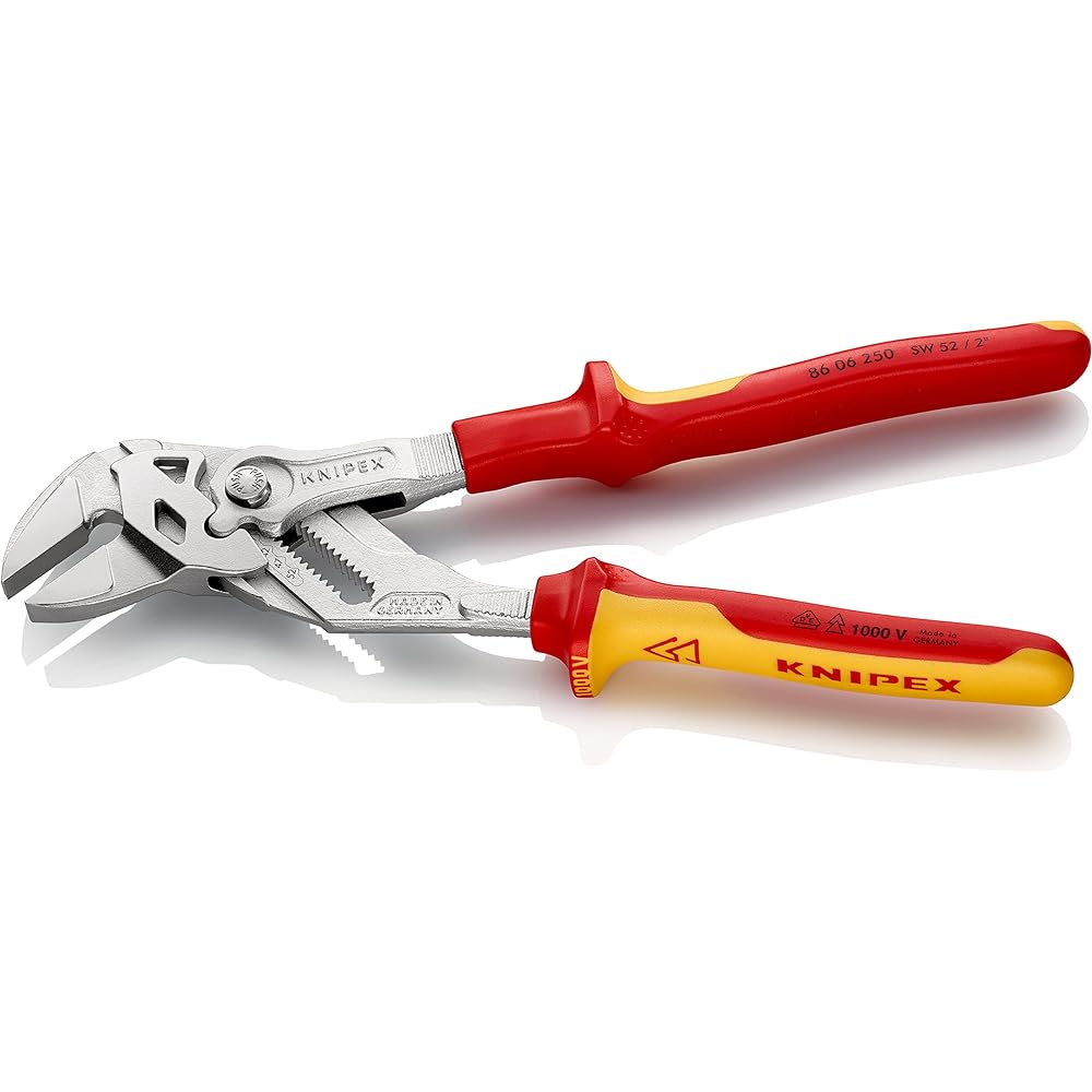 KNIPEX Insulated pliers wrench 8606-250SB