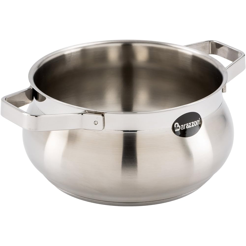 Barazzoni Two-handed Pot Stainless Steel ∅26 x H13.3cm Casserole TUMMY EVOLUTION 018002026