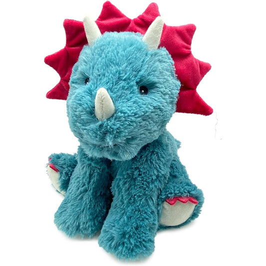 Triceratops Warmies Cozy Plush Heatable Lavender Scented Stuffed Animal