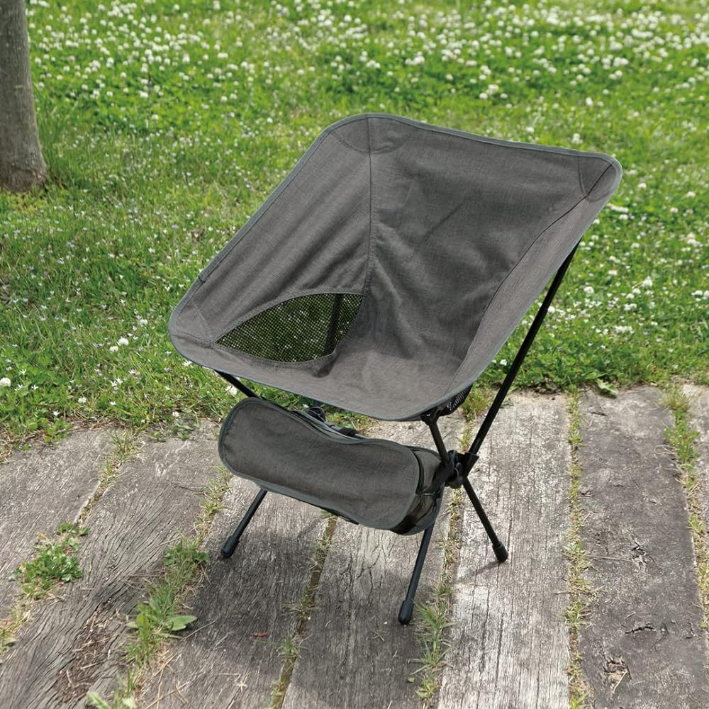 Takeda Corporation [Leisure/Outdoor/Chair] Gray 56 x 52 x 63cm Ferm Chair Charcoal Gray YQ22-FCGY