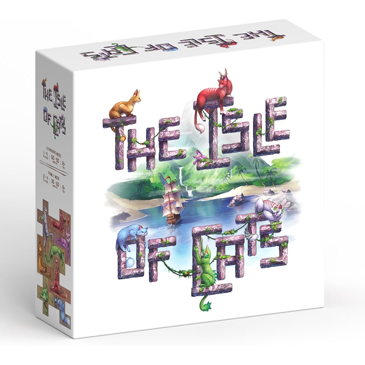 The City of Games Board Game Cat Island Town Multicolor [Parallel Import]