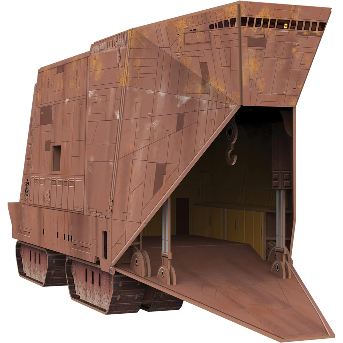 University Games Star Wars The Mandalorian Sandcrawler Model Kit Brown (U08560)