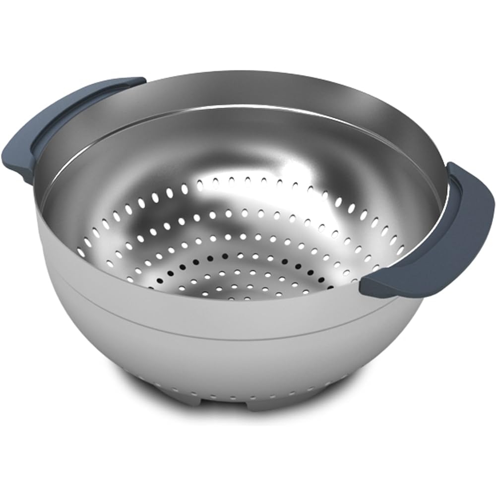 Joseph Joseph Measuring Cup, Bowl, Drainer, Measuring Spoon, Nest 9 Steel, 9 Piece Set, Dishwasher Safe, Stackable, Stainless Steel [Genuine Product] 95032