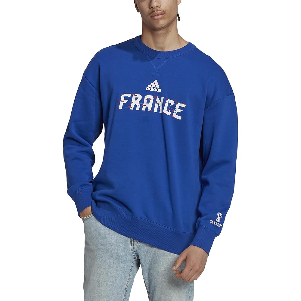 [Adidas] Soccer Sweat FIFA World Cup 2022 (TM) France Crew Neck Sweat X5678 Men's