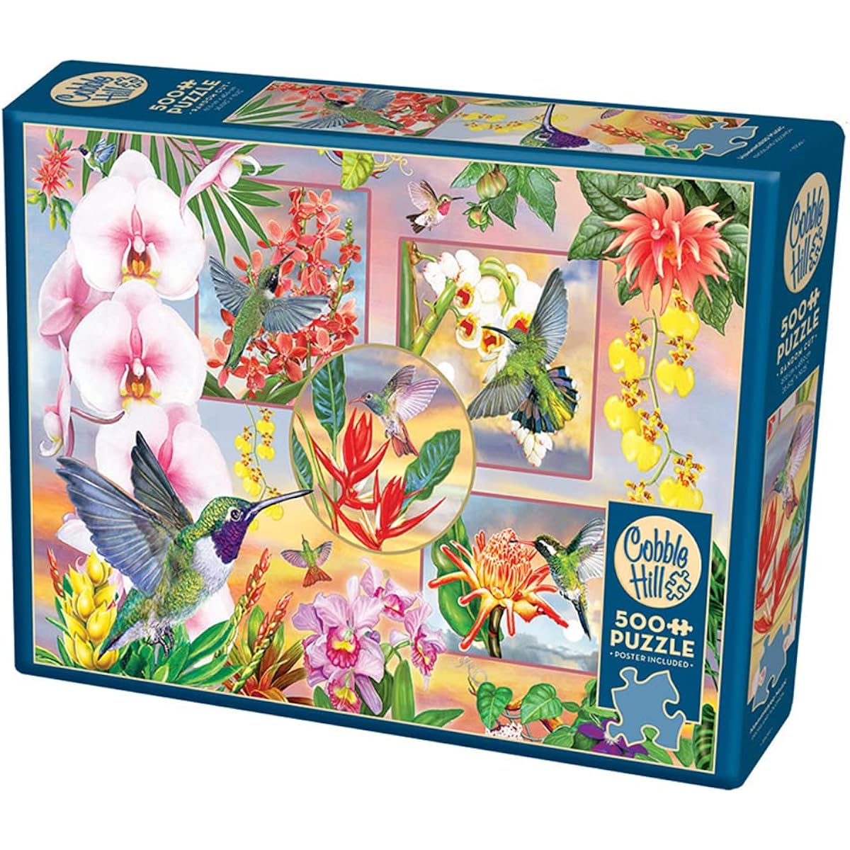 Cobble Hill Hummingbird Magic 1000 Piece Jigsaw Puzzle