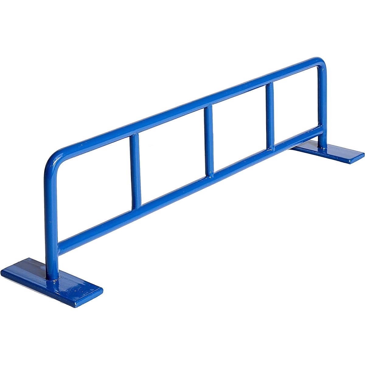 FLVFF Fingerboard Rail Bike Rack Metal Solid Steel Grind Rail for Ramps and Skateparks (BR) (Blue)