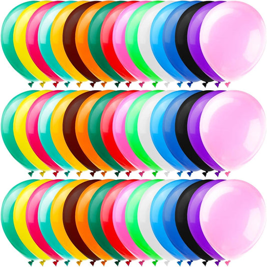 1700 Pieces 12 Inch Balloons Rainbow Set Assorted Color Latex Balloons Bulk Thick Colorful Party Balloons Multicolor Balloons Birthday Baby Shower Supplies Arch Garland Decoration