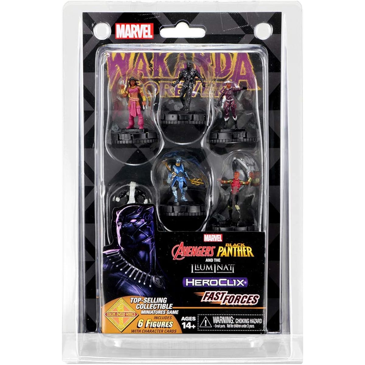 Marvel Heroclix: Avengers Black Panther & Illuminati Fast Force