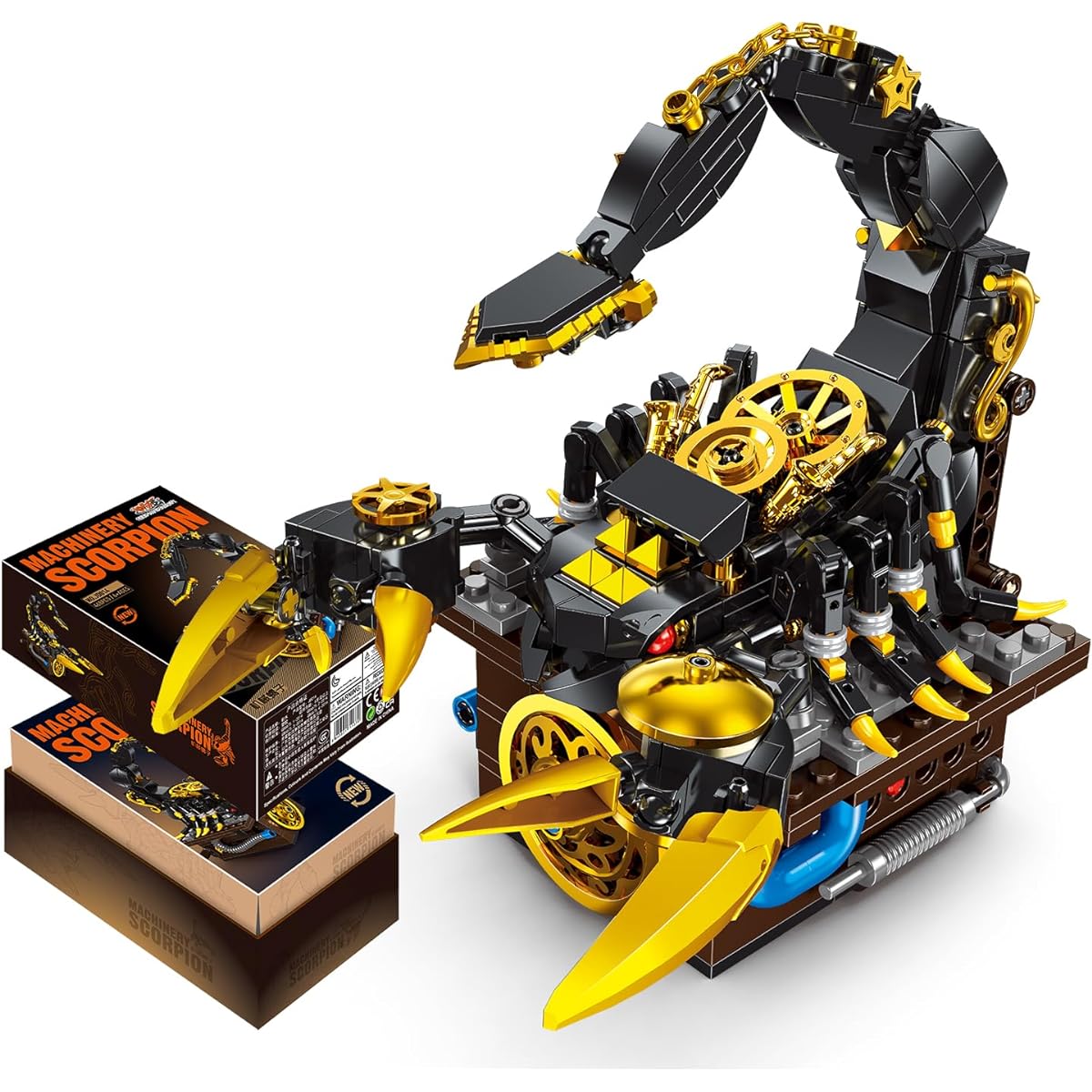 LEQUMOC Insect Collection L604 Idea Bug Mechanical Scorpion Building Set 440 Pieces Ages 6+