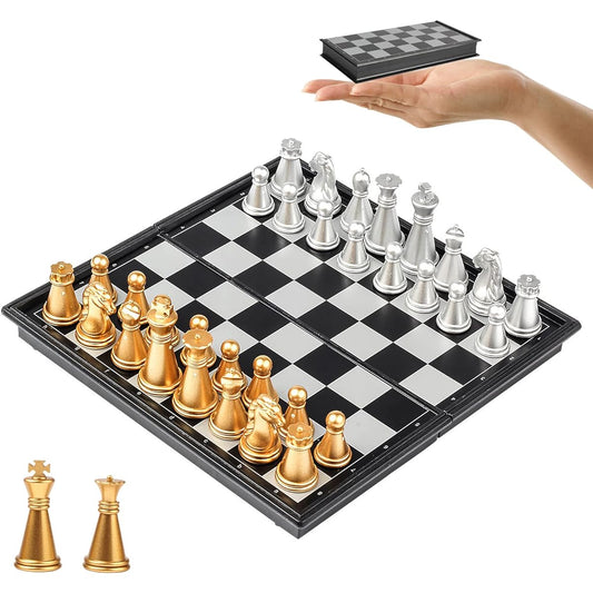 Vikutu Mini Chess Set 5.1 inch