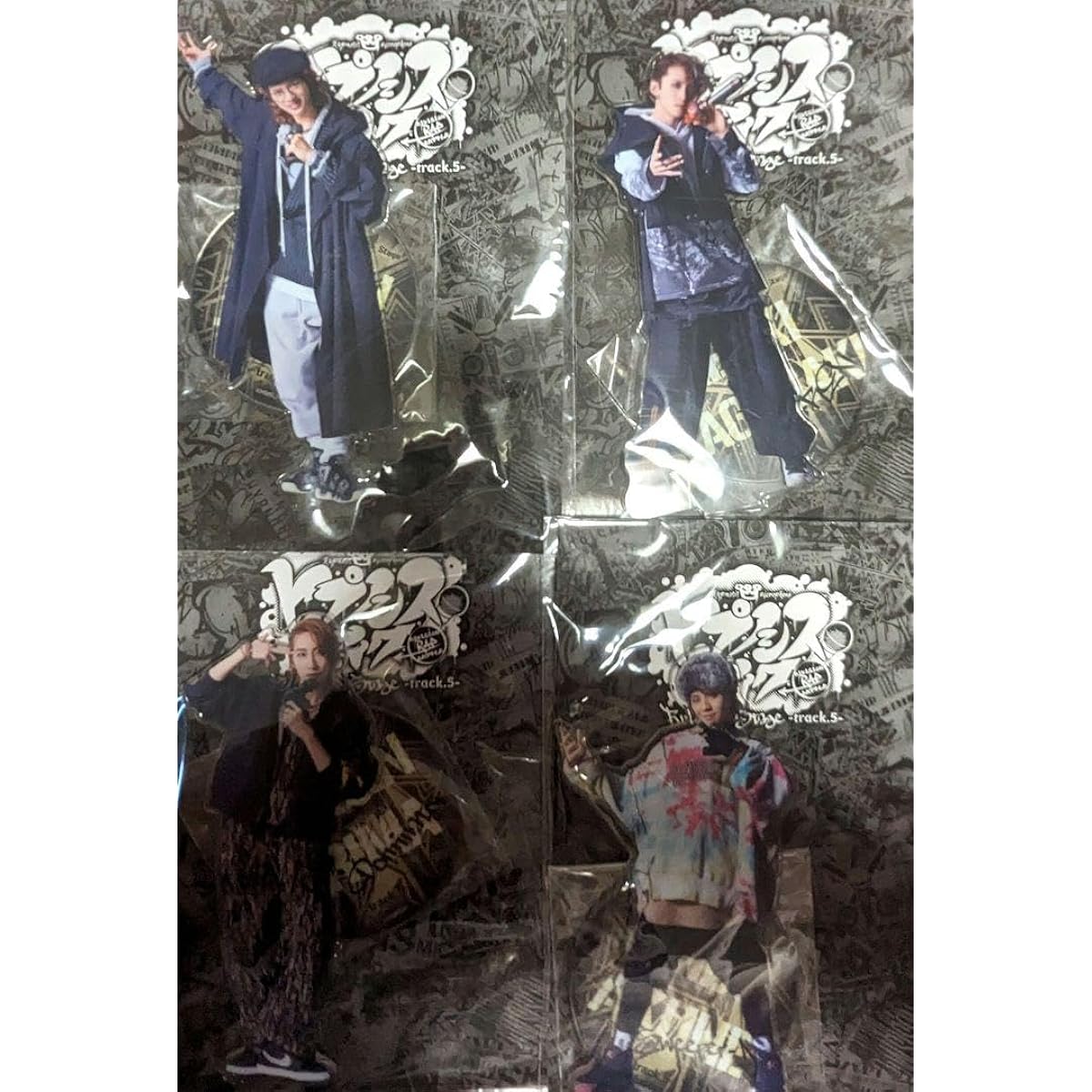 Stage Hypnosis Mic Track5 Big Acrylic Stand D4