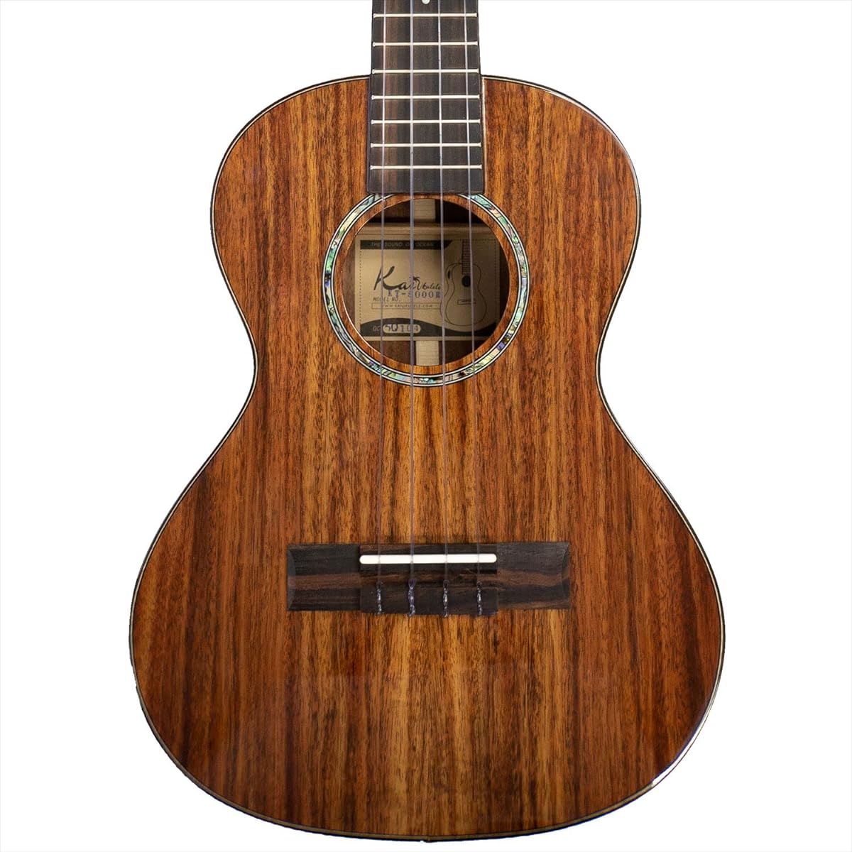 Domestic inspection completed [Kai UKULELE] KT-5000R Tenor size ukulele (with built-in pickup and case) Natural