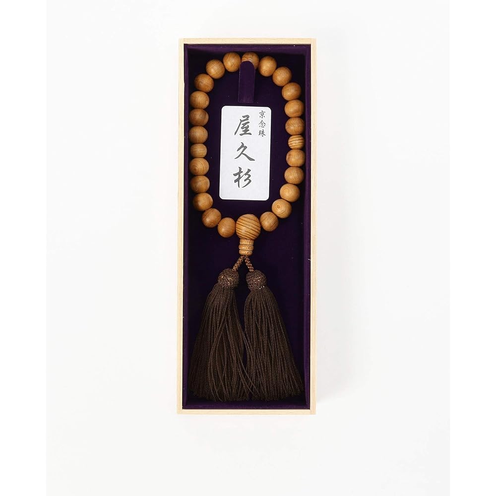 (BEAMS JAPAN) BEAMS JAPAN / - Nakago × BEAMS JAPAN Special order Kyoto prayer beads Yakusugi one hand MEN - ONE SIZE