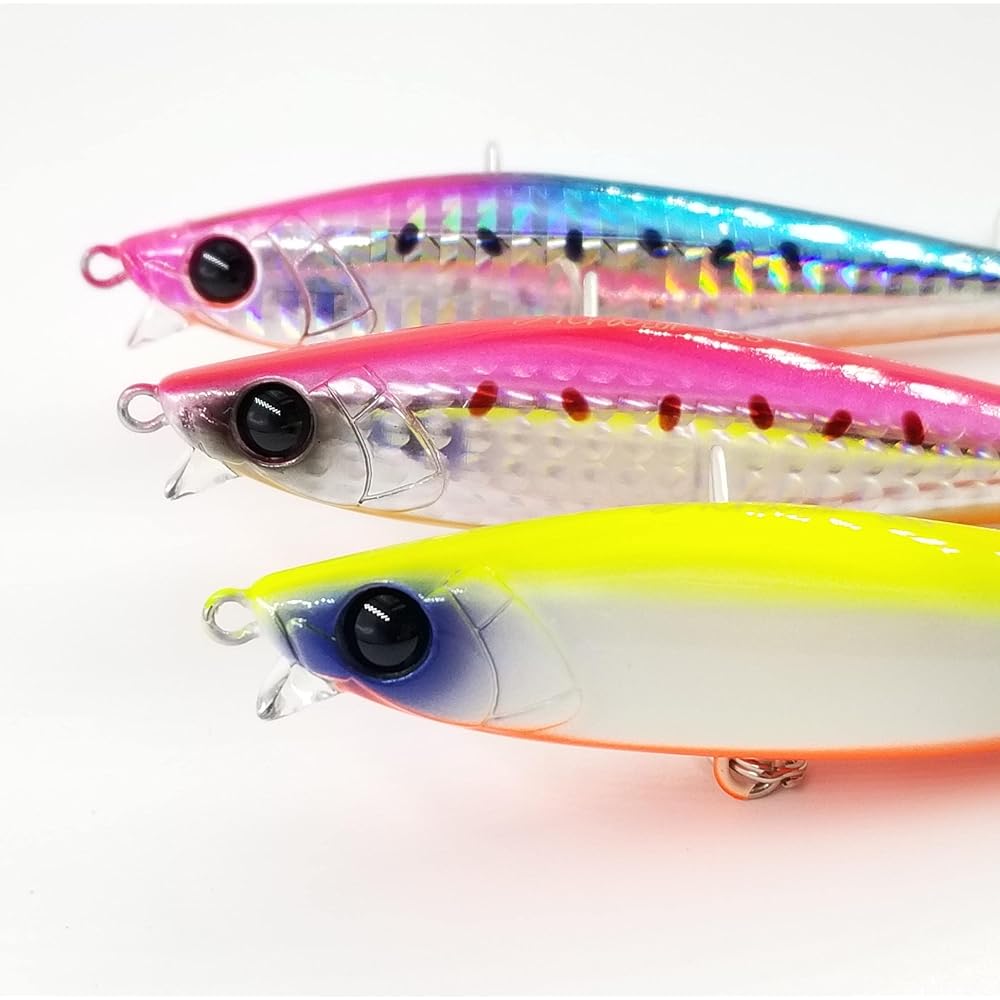 85s 20g TSURINOYA Heavy Sinking Pencil Long Shot with Tiny Lip 85mm Seabass Blackfin Bass Blue Fish Sagoshi DW207