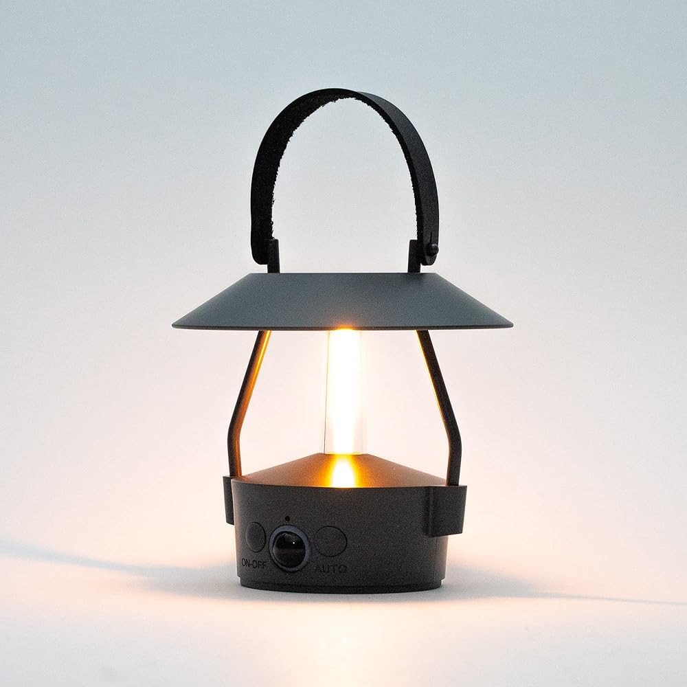 MoriMori LED Lantern MINIMO (dark gray color) FMN-2202-GY