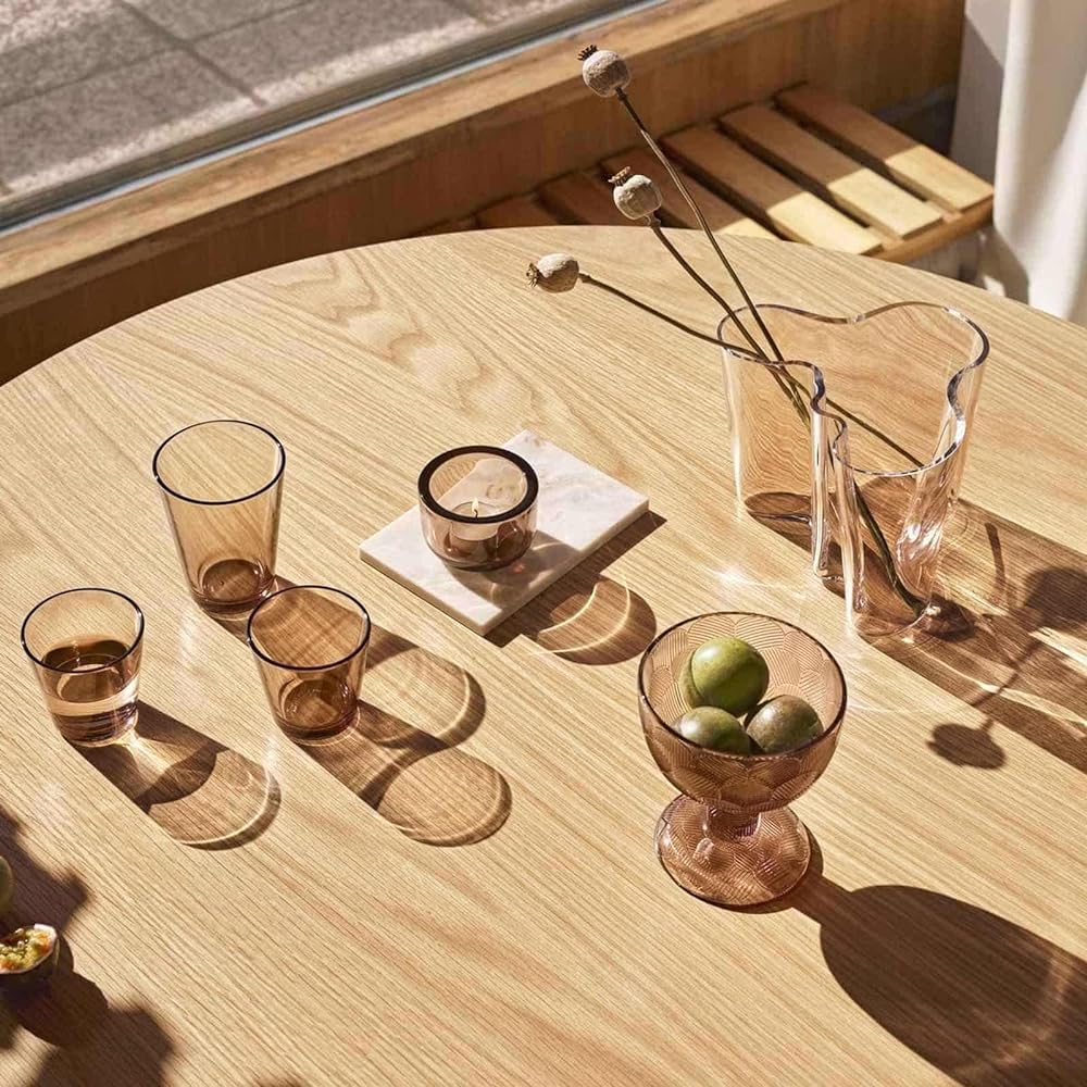[Regular Imported Product] Iittala Miranda Bowl with Legs 145mm Linen 1051296