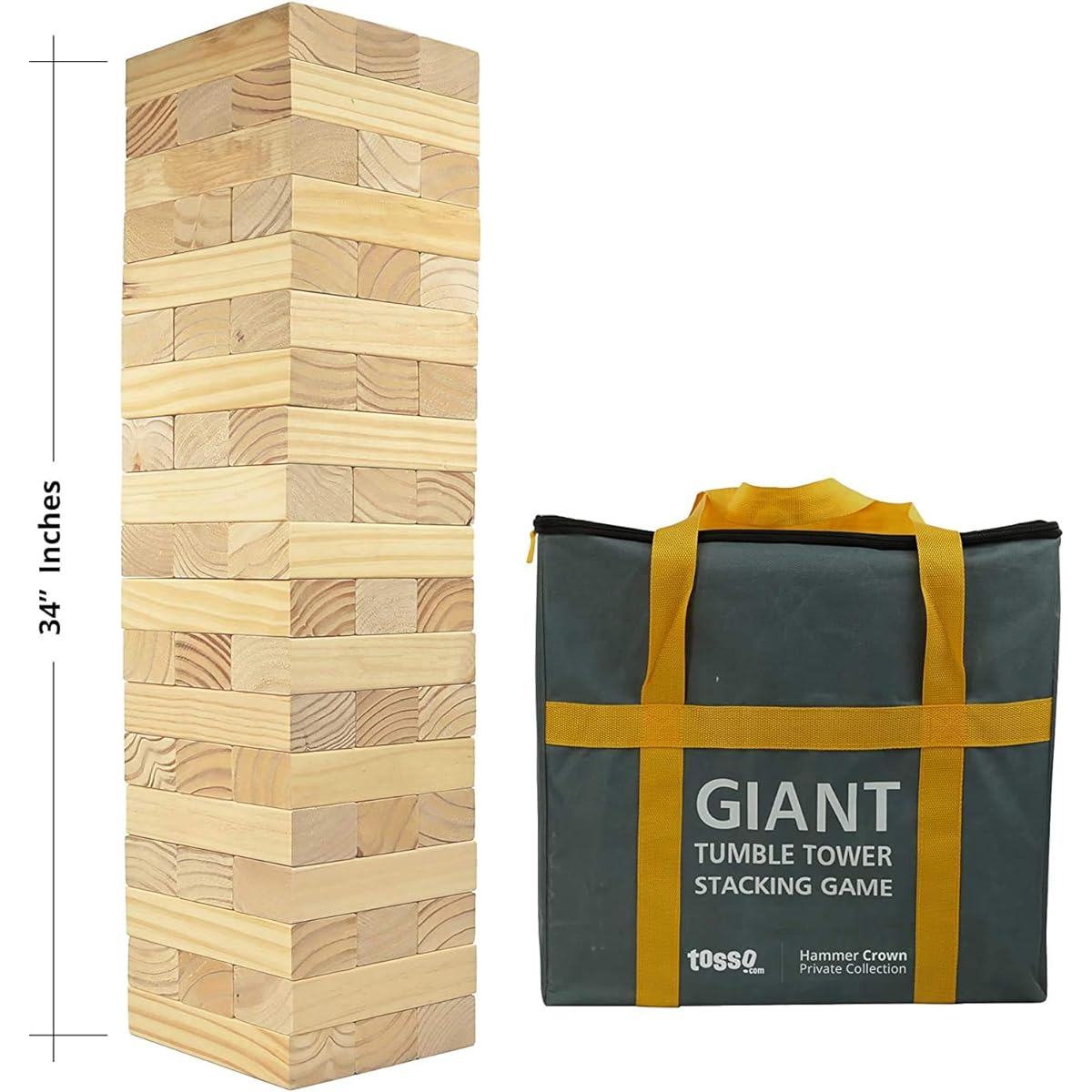 Giant Tumbler Tower V2.0 XXL with Bonus Block Bottle Opener