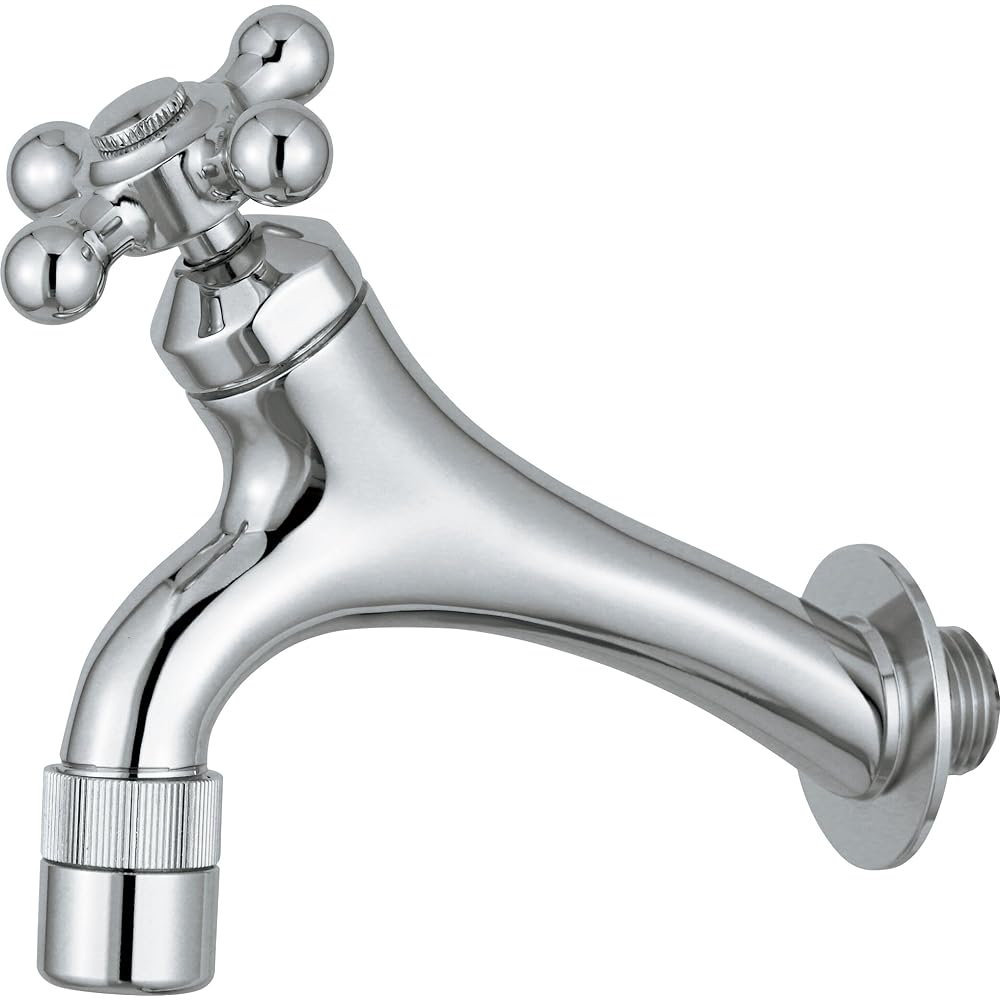 UNISON Faucet Plain Faucet Cross II Silver