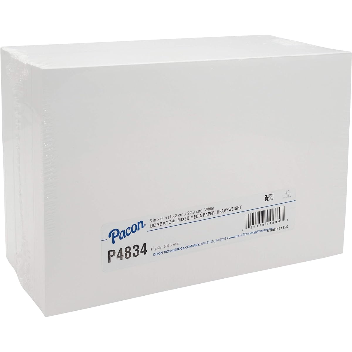 UCreate Heavyweight Mixed Media Art Paper 6" x 9", 500 Sheets
