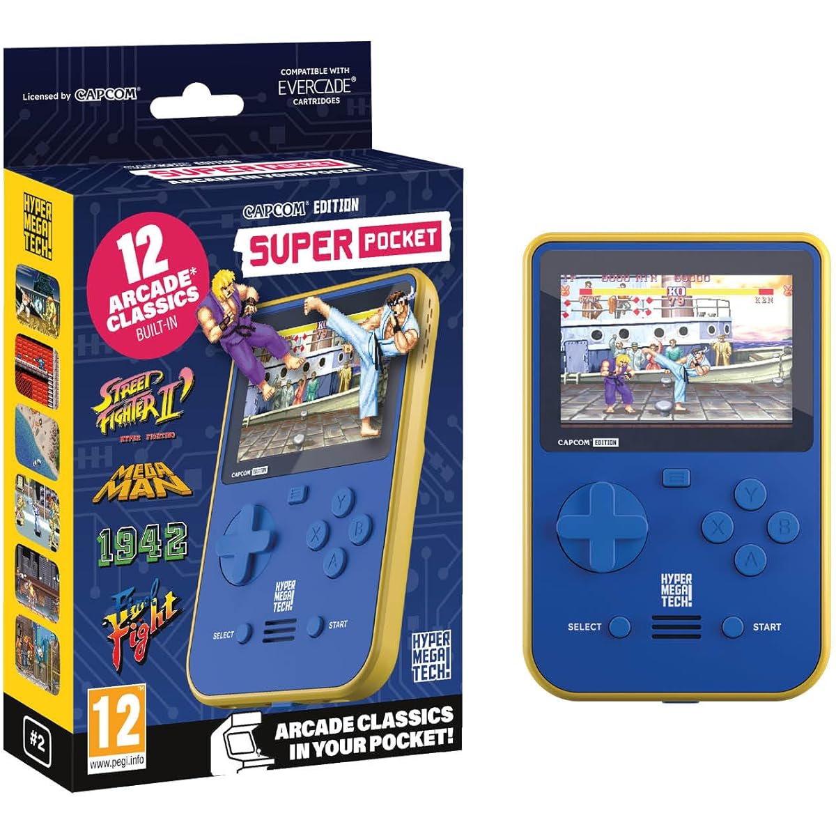 Hyper Megatech FG-CAPK-HMT-EFIGS Handheld Blue