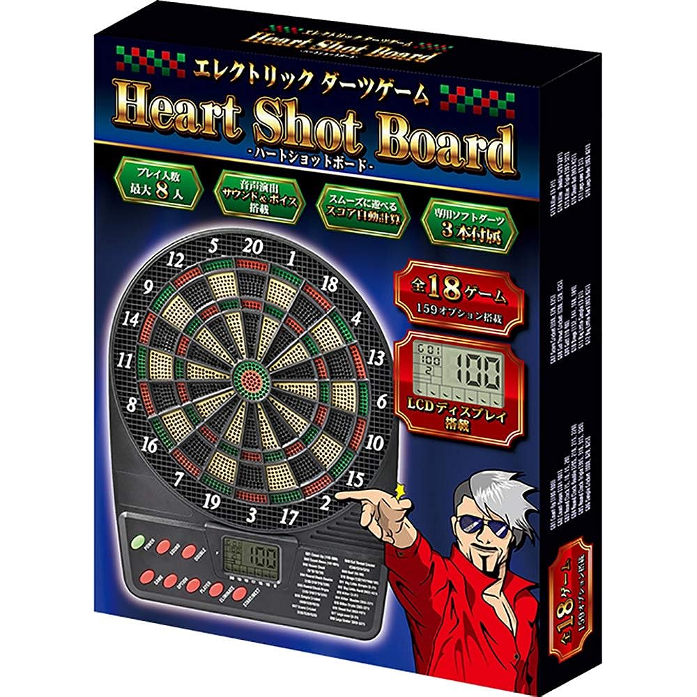 Linx Electric Dart Game Dart Board Heart Shot Board Electronic Dart Game Dart Set Party Game Party Toy