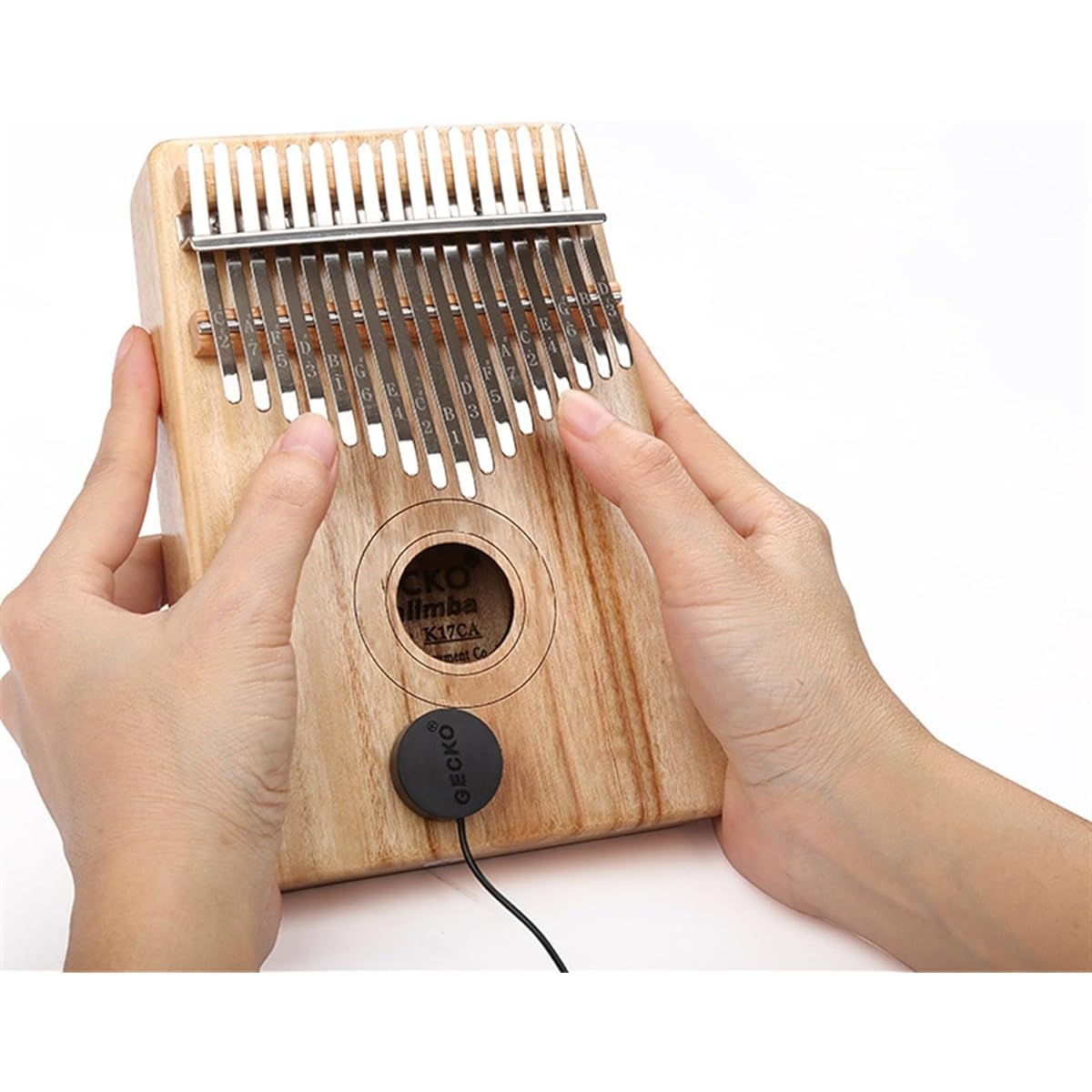 Professional Kalimba 17-tone finger piano KALIMBA Kalimba thumb piano Nanbamboo camphor wood musical instrument (Color: 1)