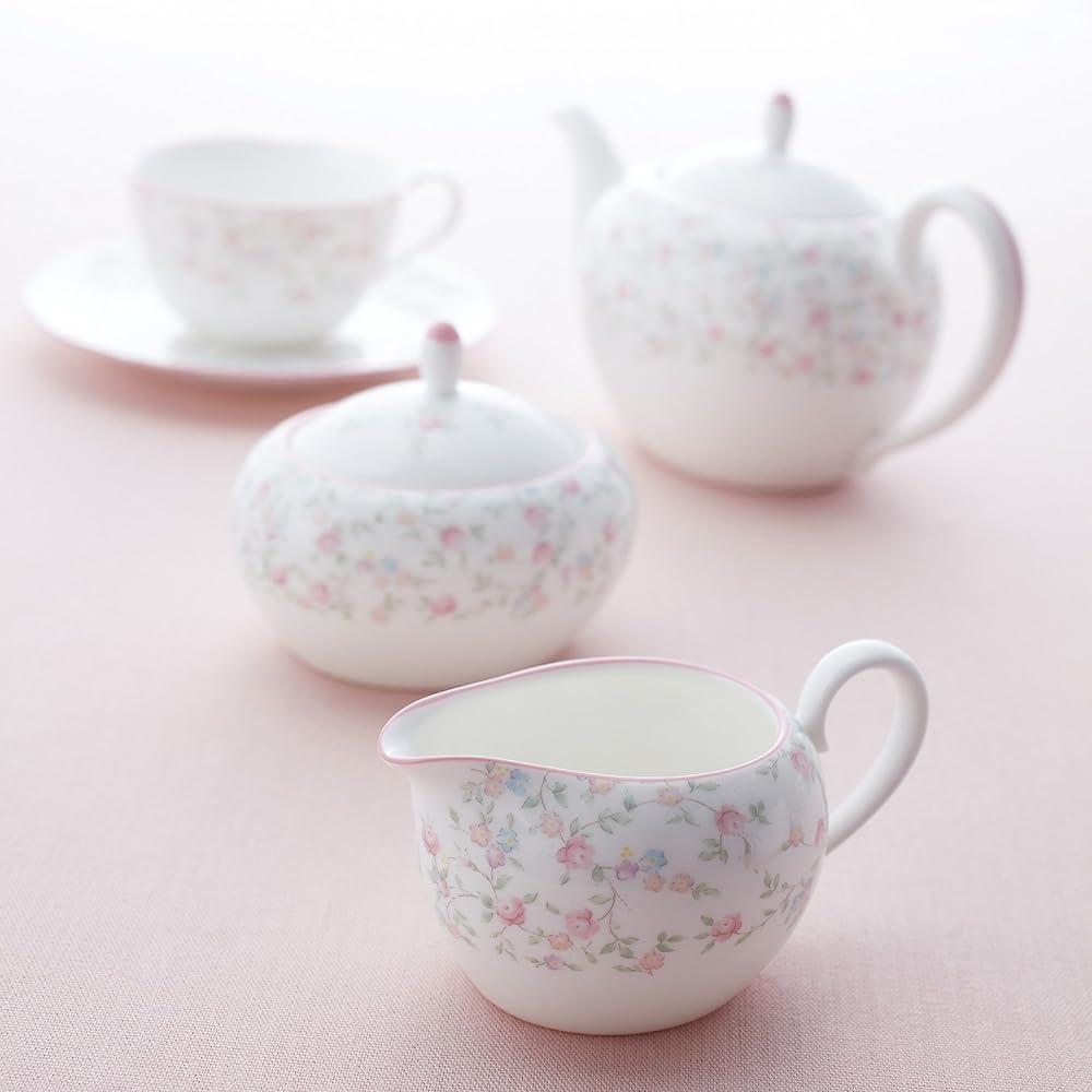 Noritake Tea Pot 520cc Cutie Rose Microwave Safe Bone China T50523A/9940