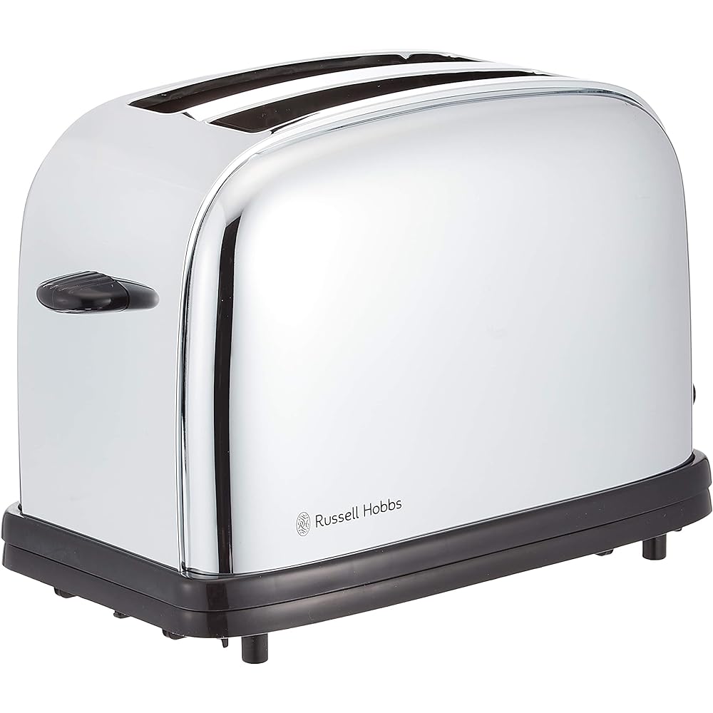 Oishi & Associates Russell Hobbs Toaster 2 Piece Pop Up Style Silver 13766JP
