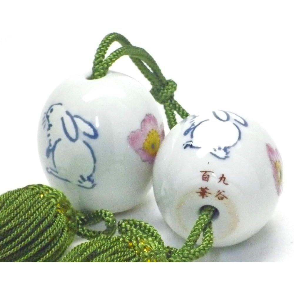 Kutani ware [Fuchin] White Rabbit Someiyoshino Nagamaru