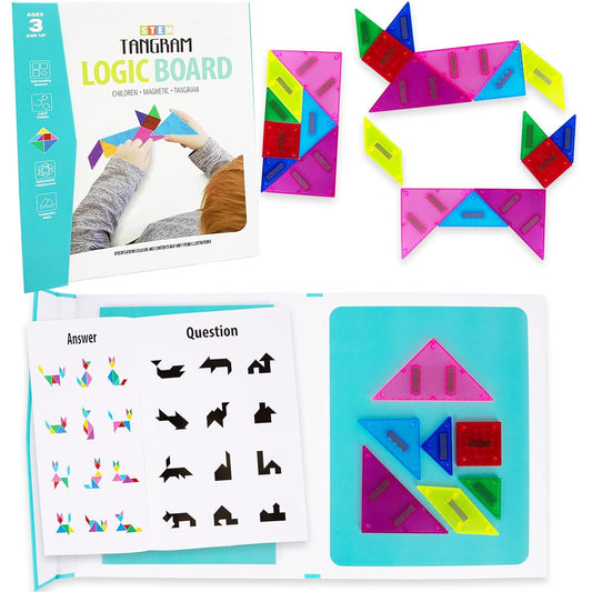 ArtCreativity Magnetic Tangram Book