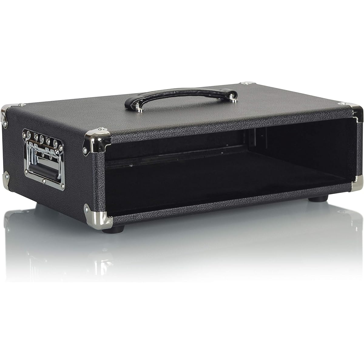 GATOR Rack Case Vintage Amp Style Retro Rack Series 2U Black GR-RETRORACK-2BK (Mounting screws/washers included) [Domestic regular product]