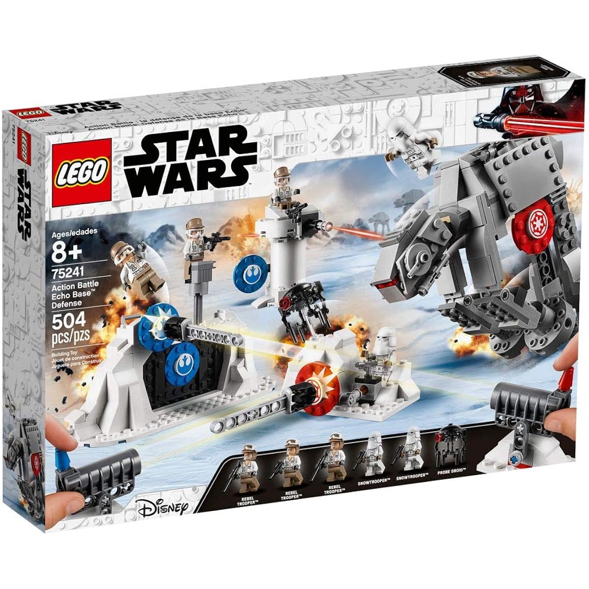 LEGO Star Wars Action Battle Defense at Echo Base(TM) 75241 Blocks Toys for Boys