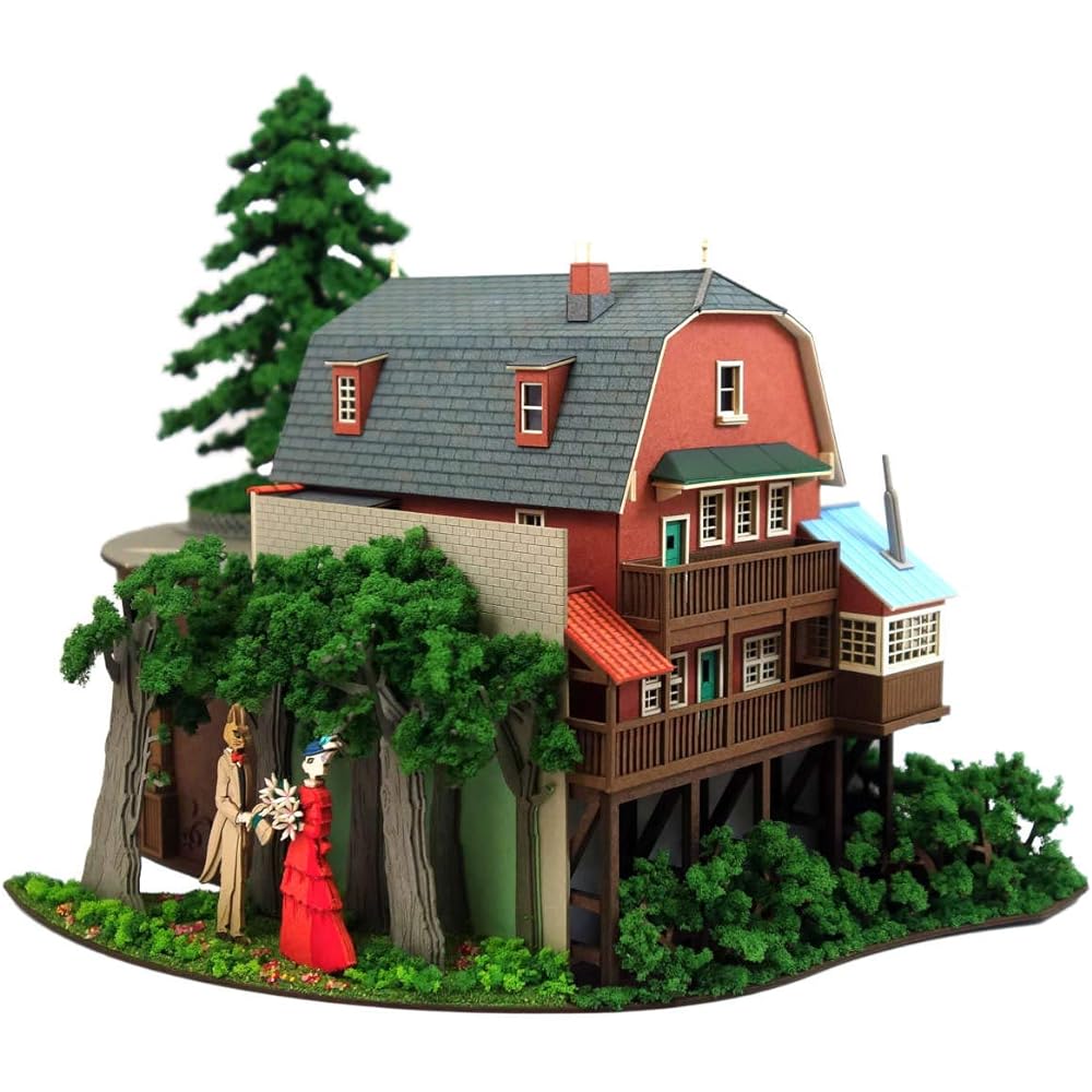Sankei Studio Ghibli Series Listen to Diorama Paper Craft MK07-40