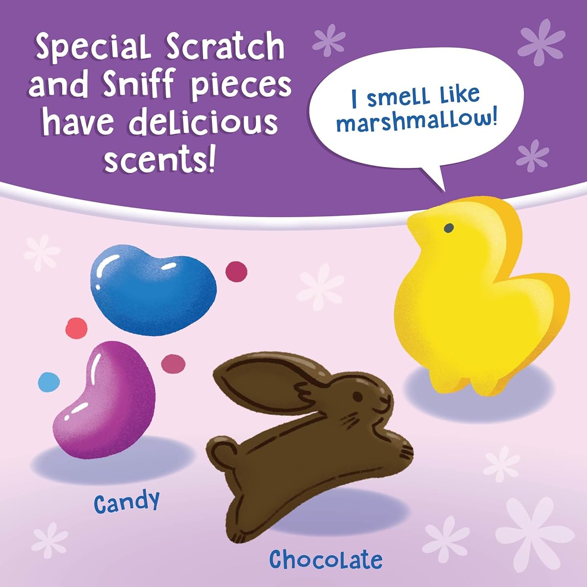 Peaceable Kingdom Scratch & Sniff Puzzles Favorite Holiday Aromas Easter Fun