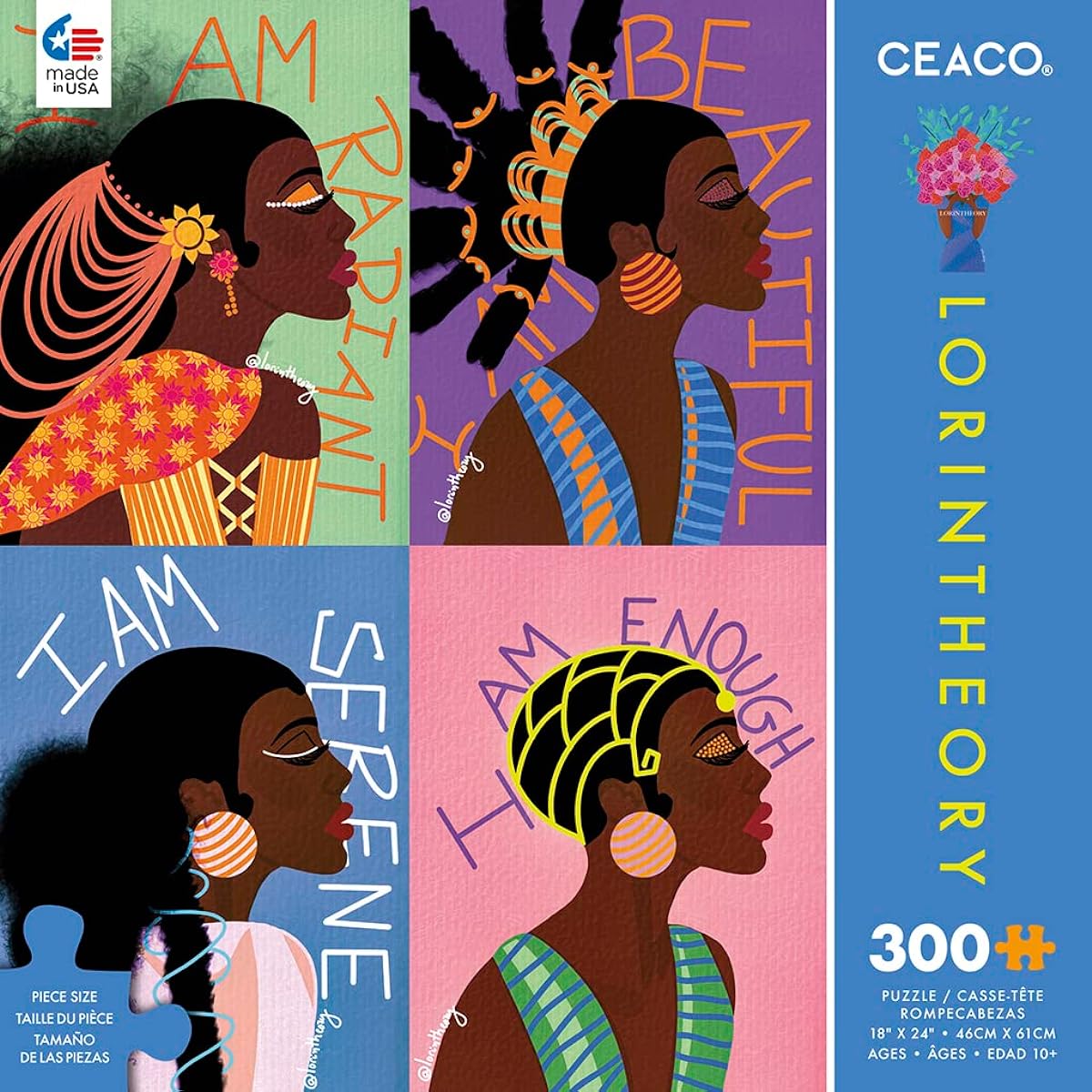 Ceaco - Lorintheory - I AM Collection - 300 Piece Jigsaw Puzzle
