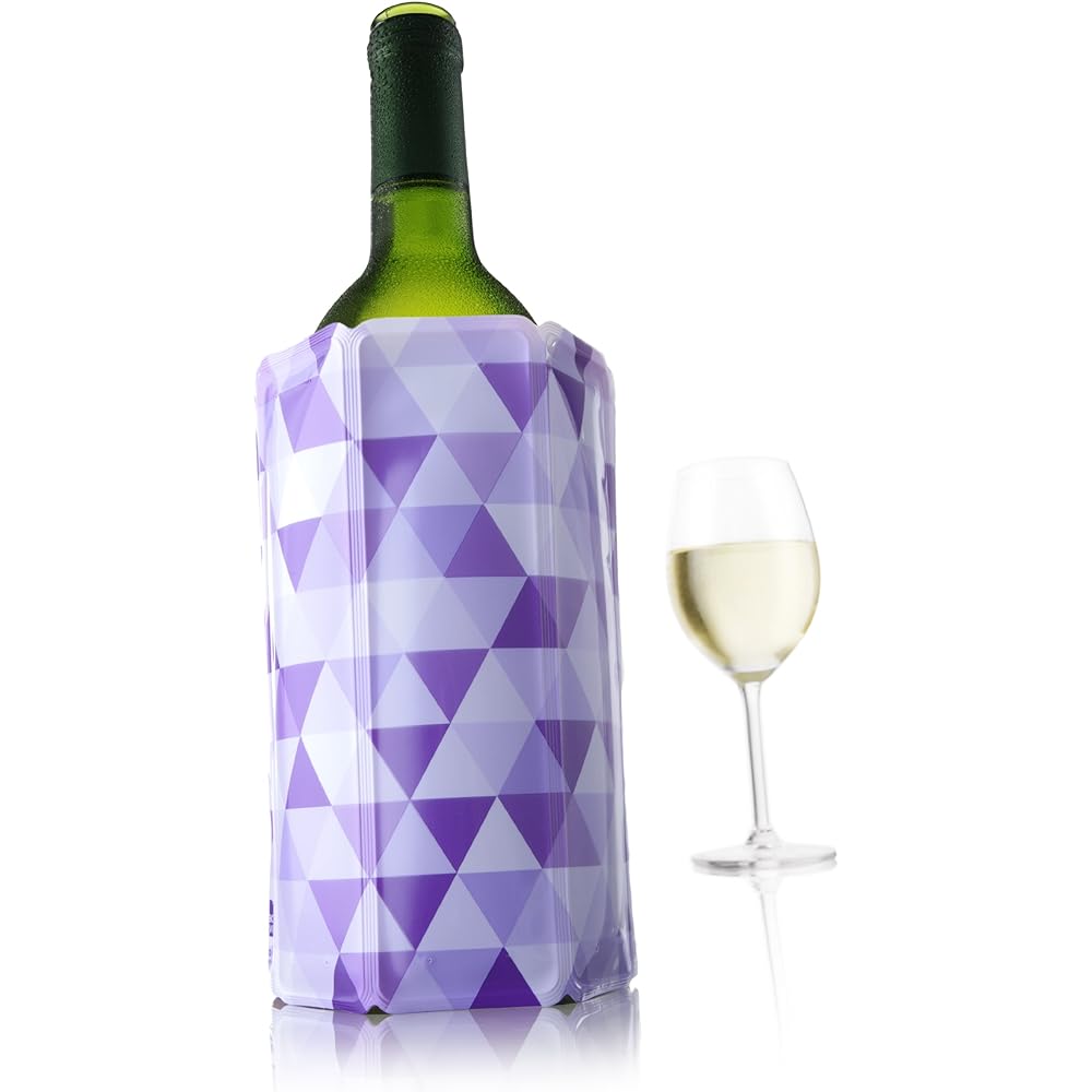 [Regular Imported Product] Vacuvin Wine Essentials White & Purple (Gift Set of 5 Wine Tools)
